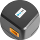 Термотрансферный принтер этикеток PayTor TLP42T, фото 11
