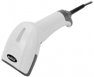 фото Ручной 2D сканер штрих-кода Mertech 2310 P2D SUPERLEAD USB White, фото 1