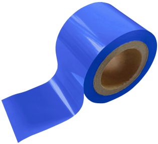 фото Фольга для горячего тиснения HSF 35мм*122м blue