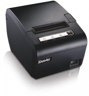 фото Термопринтер чеков Sam4s Ellix 30DB, COM/USB/Ethernet, черный (с БП), фото 1